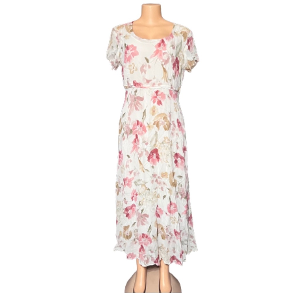 Vintage Terry Ward Floral Dress